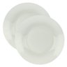 Kit 2 Pratos Fundos de Porcelana Clean 23cm - 1