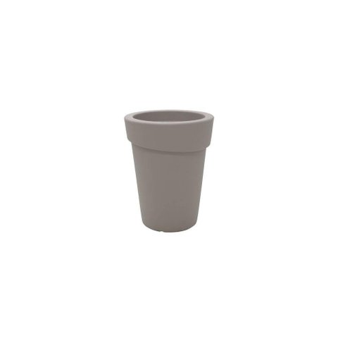 Vaso Tramontina Gipsy em Polietileno Concreto 70cm Altura / 55cm Diâmetro Superior Tramontina