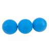 Kit 3 Brinquedo Cachorro Bolinha Maciça Lisa Para Cães 70mm Cor: Azul - 4