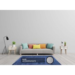 Tapete Para Quarto ,sala ,escritório 2,00 X 3,00 Pelo Macio.:Azul - 3