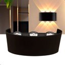 Ver imagem 3 de Arandela Especial LED 6W Lente 6 Fachos 3000K Área Externa