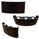 Ver mais imagens de Arandela Especial LED 6W Lente 6 Fachos 3000K Área Externa