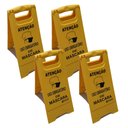 Ver imagem 2 de Conj 4 Placa Sinalizadora Uso Obrigatório de Máscara Rohmer mascara