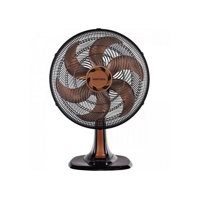 Ventilador de Mesa Ventisol Turbo 6 40cm Bronze 220v