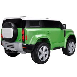 Mini Carro Elétrico Infantil Land Rover Defender Bateria 12v Verde Motorizado Importway Bw-271vd Bw- - 3