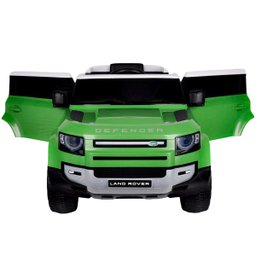Mini Carro Elétrico Infantil Land Rover Defender Bateria 12v Verde Motorizado Importway Bw-271vd Bw- - 5