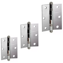 Ver imagem 1 de Dobradiça Sm 3025 com Rolamento Aço Cromado 3 Pçs Pado