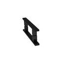 Ver imagem 3 de Puxador para Porta Barra Chata Aço Inoxidavel 30cm Preto