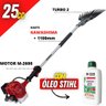 Derriçadeira Mãozinha de Café Kawashima Haste 110cm e Garra Turbo 2 + Óleo Castrol Sthil - 7