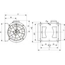 Ver imagem 4 de Exaustor p/Banheiro Helicocentrifugo InLine Mod: TD4000/355 S&P - 110V