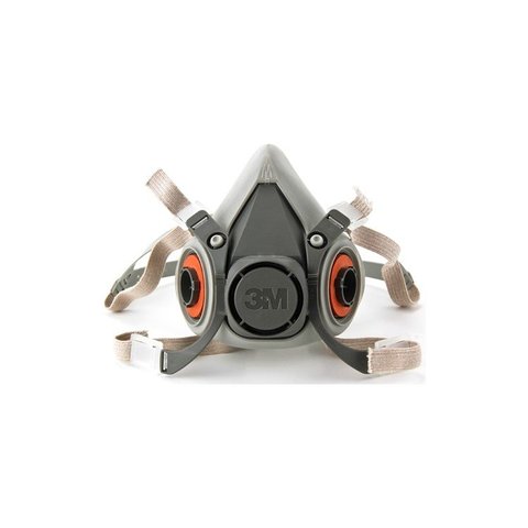 Máscara Semi Facial para 2 Filtros Serie 6000 3m Ca 4115