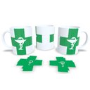 Ver imagem 1 de Minha Profissão, Meu Orgulho Canecas Simbolos Das Profissões Farmacia