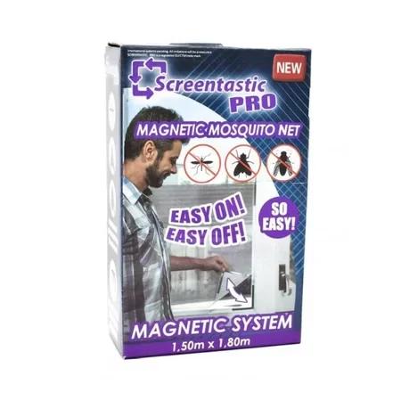 Ver imagem 1 de Kit 4 Super Tela Micro Rede Mosquiteira Magnética Janela