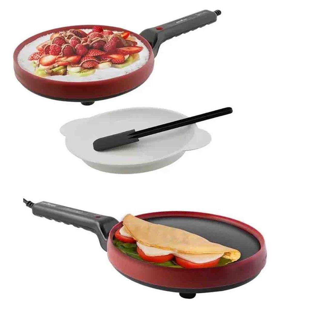 Kit 2 Panquequeira Eletrica Antiaderente Tapioca Omelete - 1