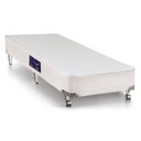 Ver imagem 1 de Cama Box Base Solteiro Gold Star Vitagel White (88x188x23) - Castor