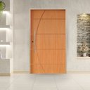 Ver imagem 1 de Porta Pivotante Belíssima 5 Batente 14 Puxador Tubo 60cm 110 X 210 Abertura Esquerda