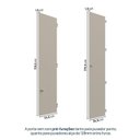 Ver imagem 7 de Guarda-Roupa 3 Módulos 6 Portas 9 Prateleiras 3 Gavetas Frame CabeCasa MadeiraOriginals