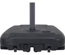 Ver imagem 7 de Ombrelone Sombreiro Luxo Bel Buzios 3 Metros Branco Reclinavel & Giratório 360 + Base em Abs 50l:bra