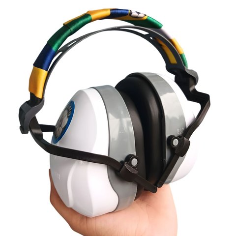 Super Abafador 26 Db para Torcedor Autista Cores do Brasil