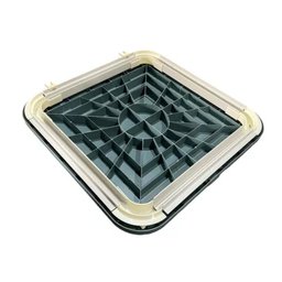 Tampa de Casa de Maquina para Piscina Sodramar - 1m X 1m - Verde - 4
