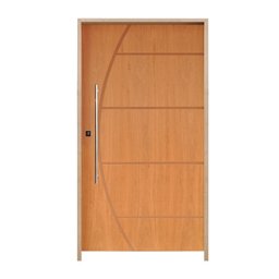 Porta Pivotante Belíssima 6 Padrão Batente 14 Puxador Tubo 60cm 140 X 210 Esquerdo - 2