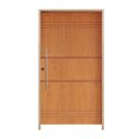 Ver imagem 2 de Porta Pivotante Belíssima 7 Padrão Batente 14 Puxador Tubo 60cm 110 X 210 Abertura Direita