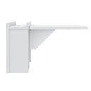Ver imagem 6 de Escrivaninha Mesa Dobrável com Nichos e LED Frio Neon 78,5cm Branco