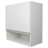 Armário Aéreo Multiuso 2 Portas 60cm com Nicho 100% Mdf - 1