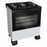 Fogão Mueller 5 Bocas Branco com Mesa de Vidro e Tripla Chama Mfv5bf - 2
