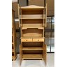 Cristaleira Rústica em Madeira Maciça 2+2 Portas para sala de Jantar Linha Rubi - 6
