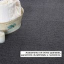 Ver imagem 4 de Tapete Sisal Sala Quarto 200x250 Tecido Sintético Decorativo - Grafite