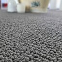 Ver imagem 2 de Tapete Sisal Sala Quarto 200x250 Tecido Sintético Decorativo - Grafite