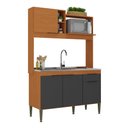 Ver imagem 2 de Cozinha Elegance Compacta 4 Portas 1 Gaveta Nicho Micro