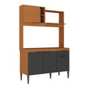 Ver imagem 5 de Cozinha Elegance Compacta 4 Portas 1 Gaveta Nicho Micro