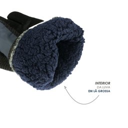 Luva Impermeável Térmica Motociclista Ideal P/ Frio e Chuva - 3
