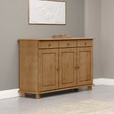 Ver imagem 1 de Buffet Aparador Rústico 100% Madeira Maciça 3 Portas 3 Gavetas Linha Rubi