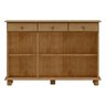Buffet Aparador Rústico 100% Madeira Maciça 3 Portas 3 Gavetas Linha Rubi - 4