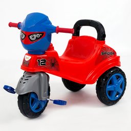 Triciclo Infantil Baby City Unicórnio ou Spider Personagem:spider - 3