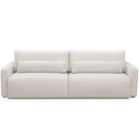 Ver imagem 3 de Sofá Retrátil Reclinável para Sala de Estar Living 240cm Sevilha F04 Bouclê Cru