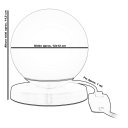 Ver imagem 5 de Kit 2 Luminárias de mesa Globo Harmony NewCobre Base Redonda