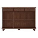 Ver imagem 5 de Buffet Aparador Rústico 100% Madeira Maciça 3 Portas 3 Gavetas Linha Rubi