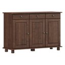 Ver imagem 3 de Buffet Aparador Rústico 100% Madeira Maciça 3 Portas 3 Gavetas Linha Rubi