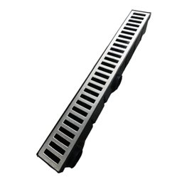 Ralo Borda Piscina Varanda 6x50 Alumínio kit 5 metros lineares - 2