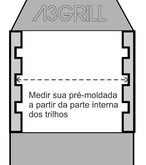 A3 Grill Ajustável - Motor Giratório para 5 Espetos + Espeto Grelha AJUSTAVEL + GC - 4