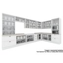 Ver imagem 3 de Cozinha Completa Americana 19 Peças (6 Armários + 2 Paneleiros + 6 Balcões + 5 Complementos)