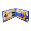 Ver imagem 5 de Maca Dobrável Madeira Standart Goldlife 250kg C/ Capa Grátis Azul Royal