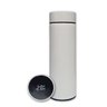 Garrafa Térmica Aço Inox com Termômetro Digital Led 500ml Branco - 1