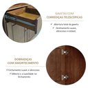 Ver imagem 7 de Buffet Aparador Rústico 100% Madeira Maciça 2 Portas 2 Gavetas Linha Rubi