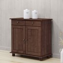 Ver imagem 2 de Buffet Aparador Rústico 100% Madeira Maciça 2 Portas 2 Gavetas Linha Rubi