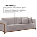 Ver imagem 7 de Sofá 3 Lugares Paris Linho 1,94M